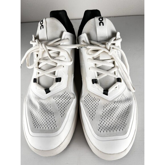 Men's The Roger Spin Casual White And Black OC Sneakers Size 12.5 - Picture 2 of 8